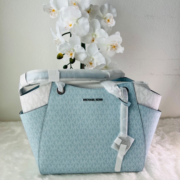 Michael kors jet set travel large logo chain  shoulder bag - Picture 1 of 13